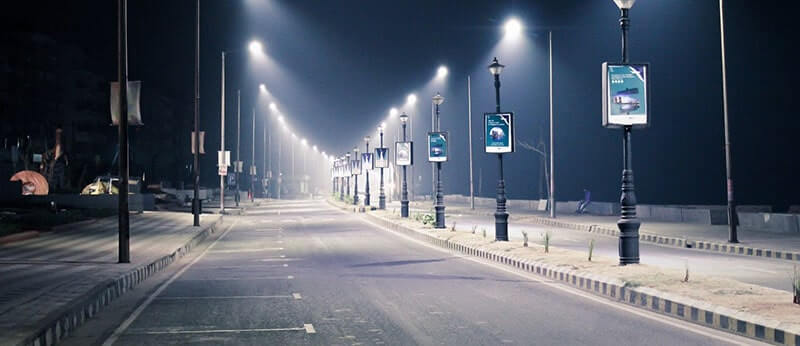 چراغ خیابانی LED - گروه صنعتی مهر